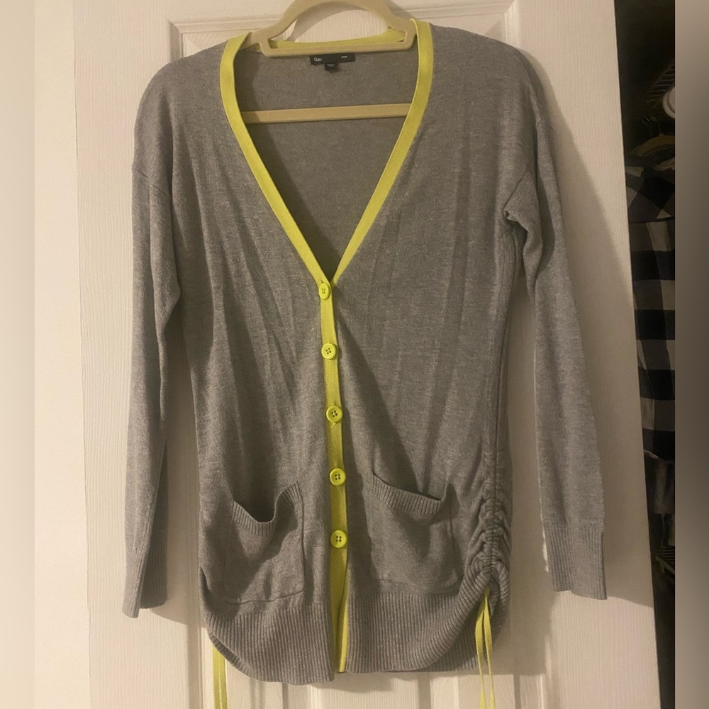 Gap Ruched Cardigan - Picture 2 of 6